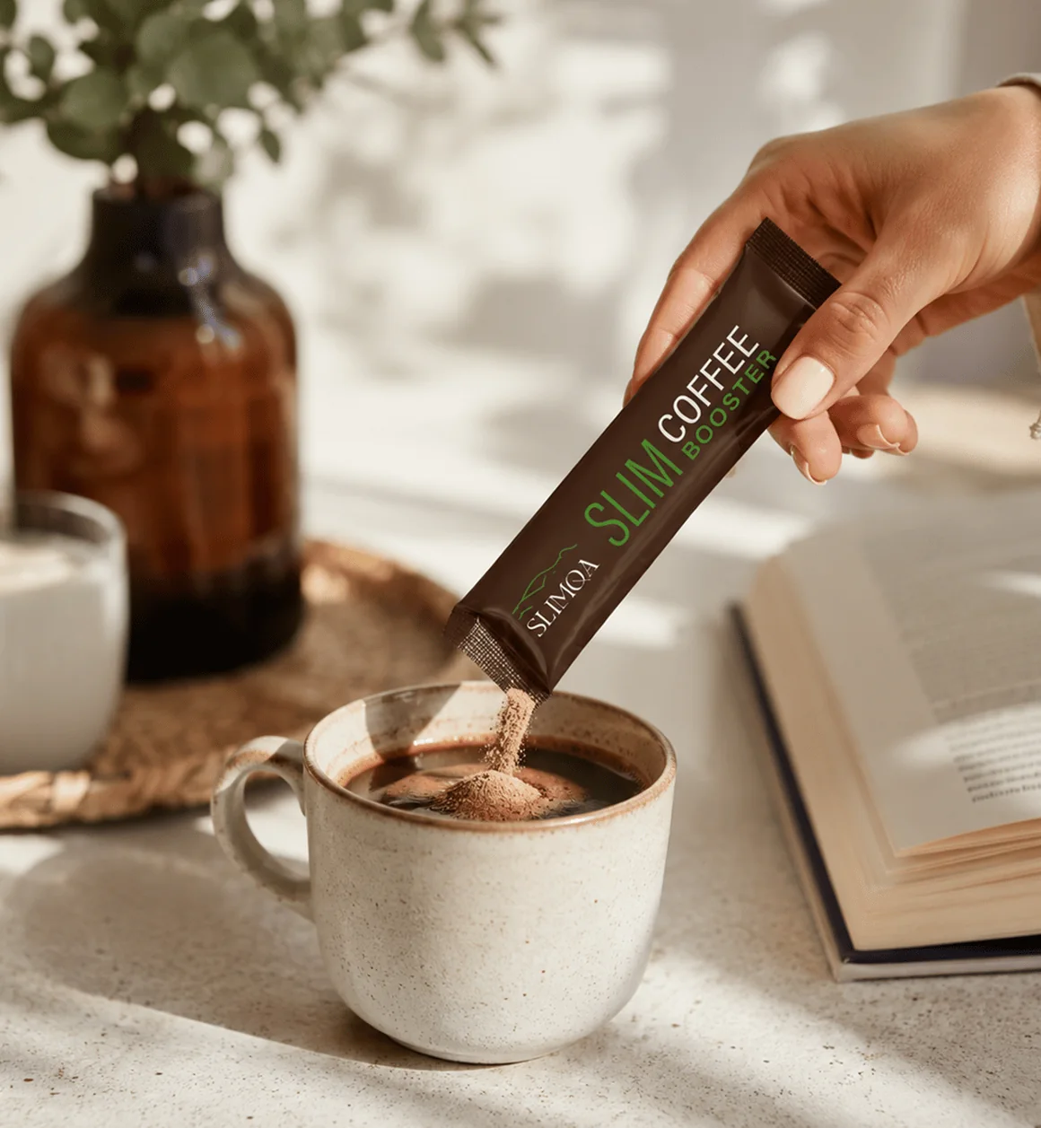 Slimqa Slim Coffee Booster box and stick