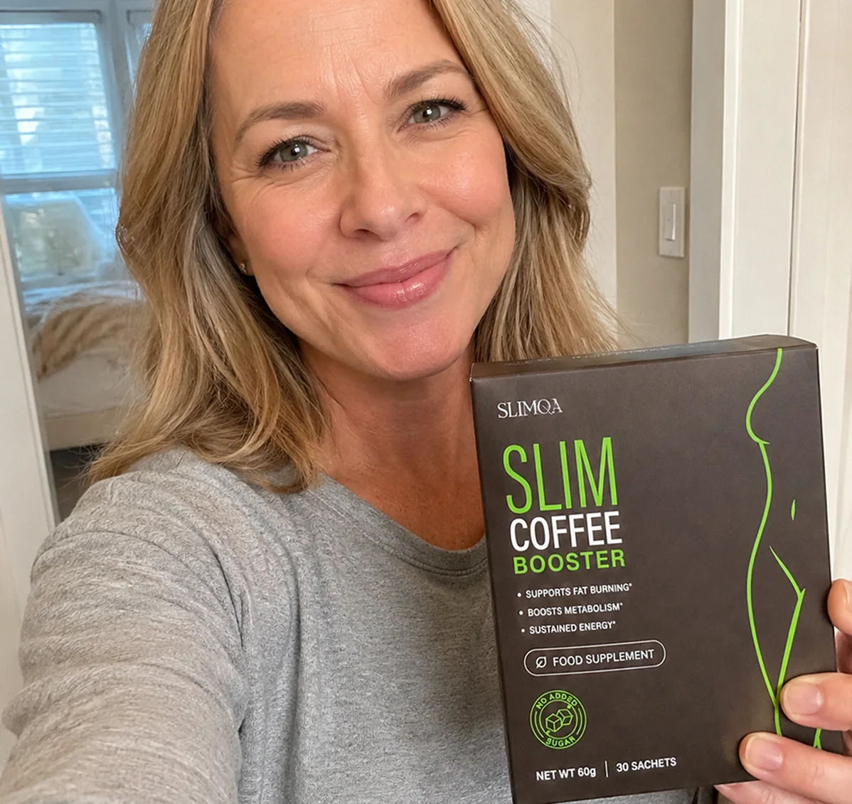 Slimqa Slim Coffee Booster box and stick